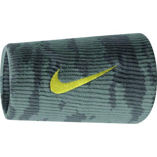 Petrol Green and Yellow Logo - Nike Dri Fit Camo Doublewide (2er Pack) Wristband 2 Pack