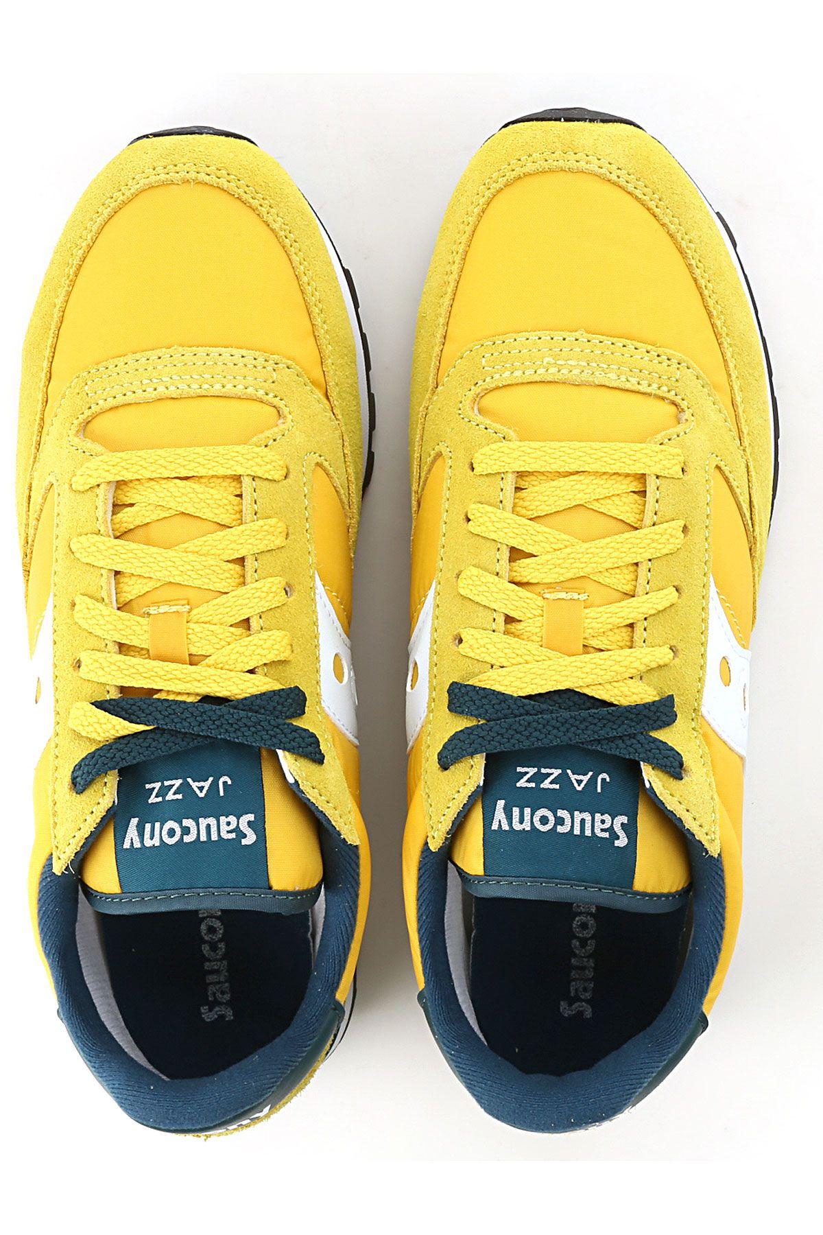 Petrol Green and Yellow Logo - Saucony Shoes For Men Fall 2018 19 Yellow•Other Colors