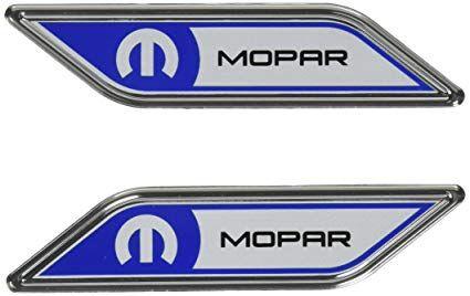 Mopar Logo - Amazon.com: Fiat Genuine Accessories 82212881 'Mopar' Logo Fender ...