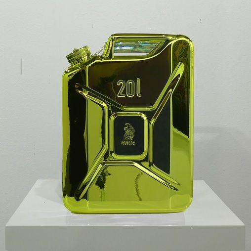 Petrol Green and Yellow Logo - 100 Years of Readymade / 100 Years of Petrol / Yellow Fluo Diamond ...