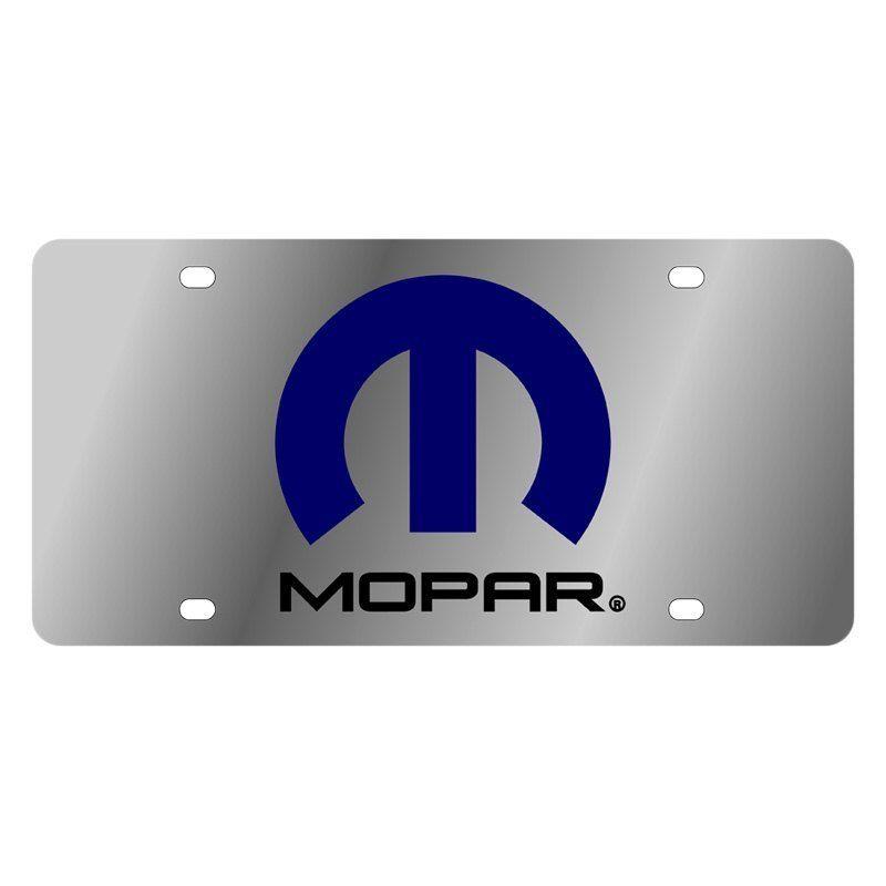 Mopar Logo - Eurosport Daytona® - MOPAR License Plate with Mopar Logo