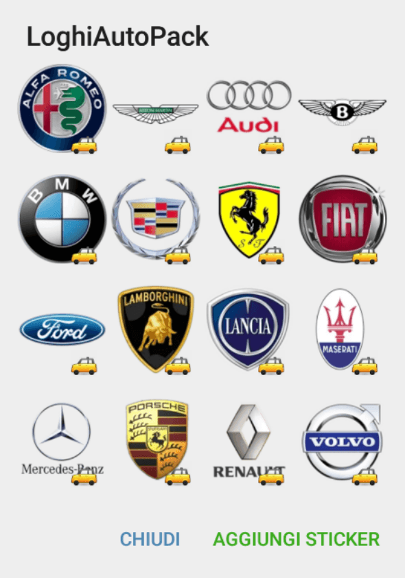 Car Brand Logo - Car brand logo sticker pack. welcome package. Stickers, Logos 및 Cars