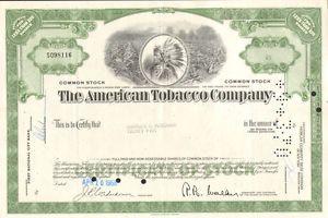 American Tobacco Company Logo - American Tobacco Company > Fortune Brands cigarettes stock