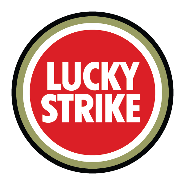 American Tobacco Company Logo - Lucky Strike logo | Grill Badges | Logos, Honda, Logo branding