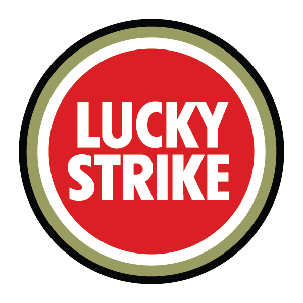 American Tobacco Company Logo - Lucky Strike logo. Grill Badges. Logos, Honda, Logo branding