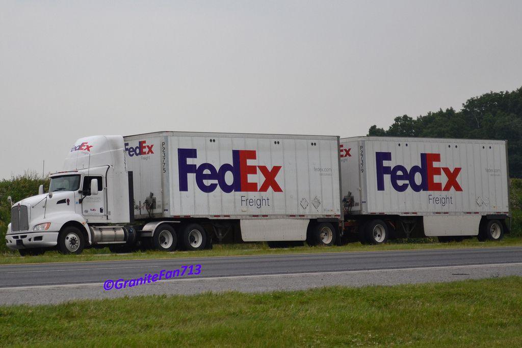 FedEx Freight Truck Logo - FedEx Freight Kenworth T660 with Doubles | Trucks, Buses, & Trains ...