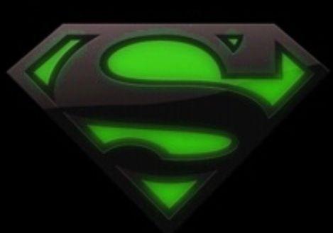 Neon Green and Black Logo - Green & Black Superman Logo | Superman Logo's | Superman, Superman ...