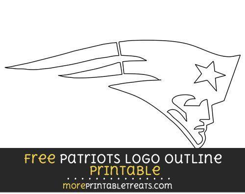 Football Outline Logo - Free Large New England Patriots Logo Outline | Football & Cheer ...