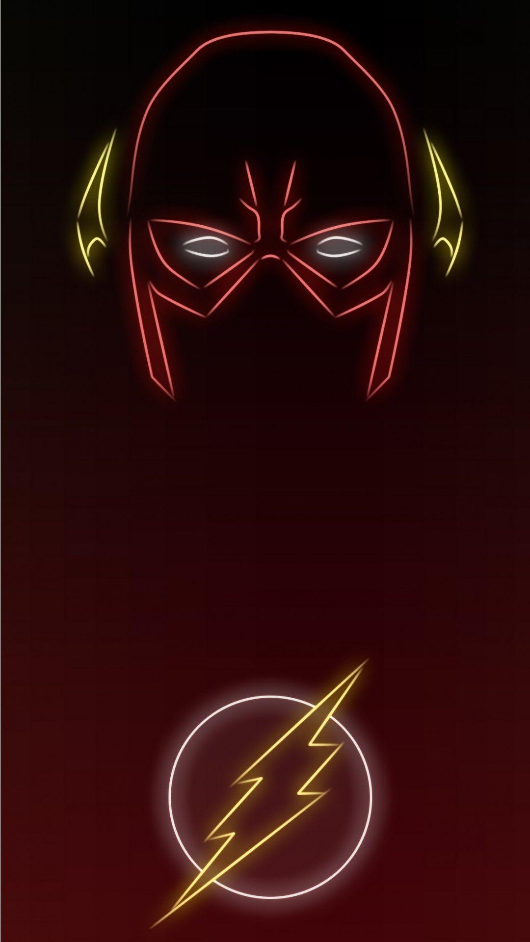 Fluorescent Yellow Superman Logo - Neon Light The Flash wallpapers 1080 x 1920 Wallpapers available for ...