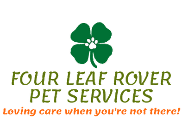 Dog Wlking Rover Logo - Four Leaf Rover Pet Services LLC - Pet Sitter, Dog Walker