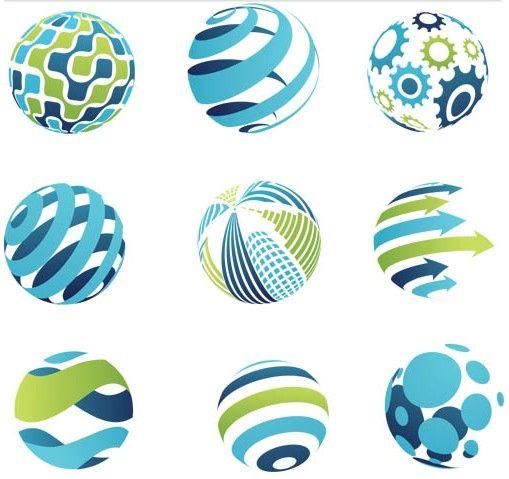 Spherical Logo - Spherical Logo Vector | AI format free vector download - VectorPage.Com