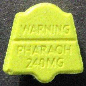 Fluorescent Yellow Superman Logo - EcstasyData.org: Test Details : Result #6120 - Pharaoh, 6120 (m)