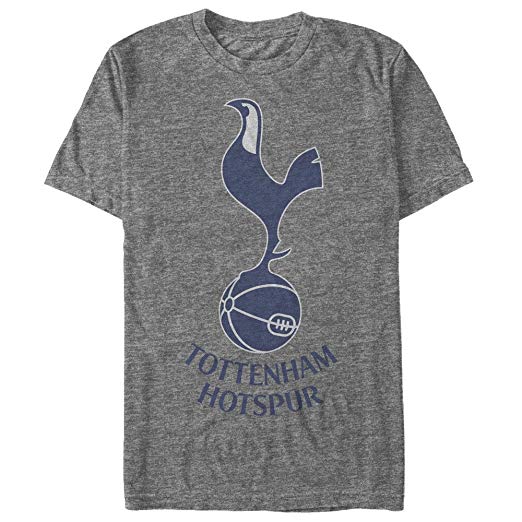 Football Outline Logo - Tottenham Hotspur Football Club Men's Outline Bird Logo T Shirt