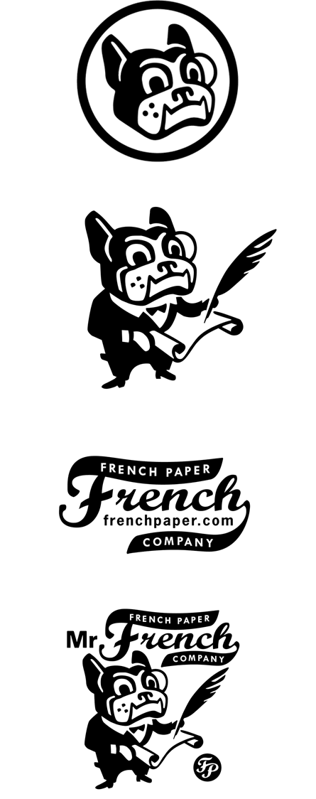 S French Logo - charles s. anderson design co. Mr. French Logo