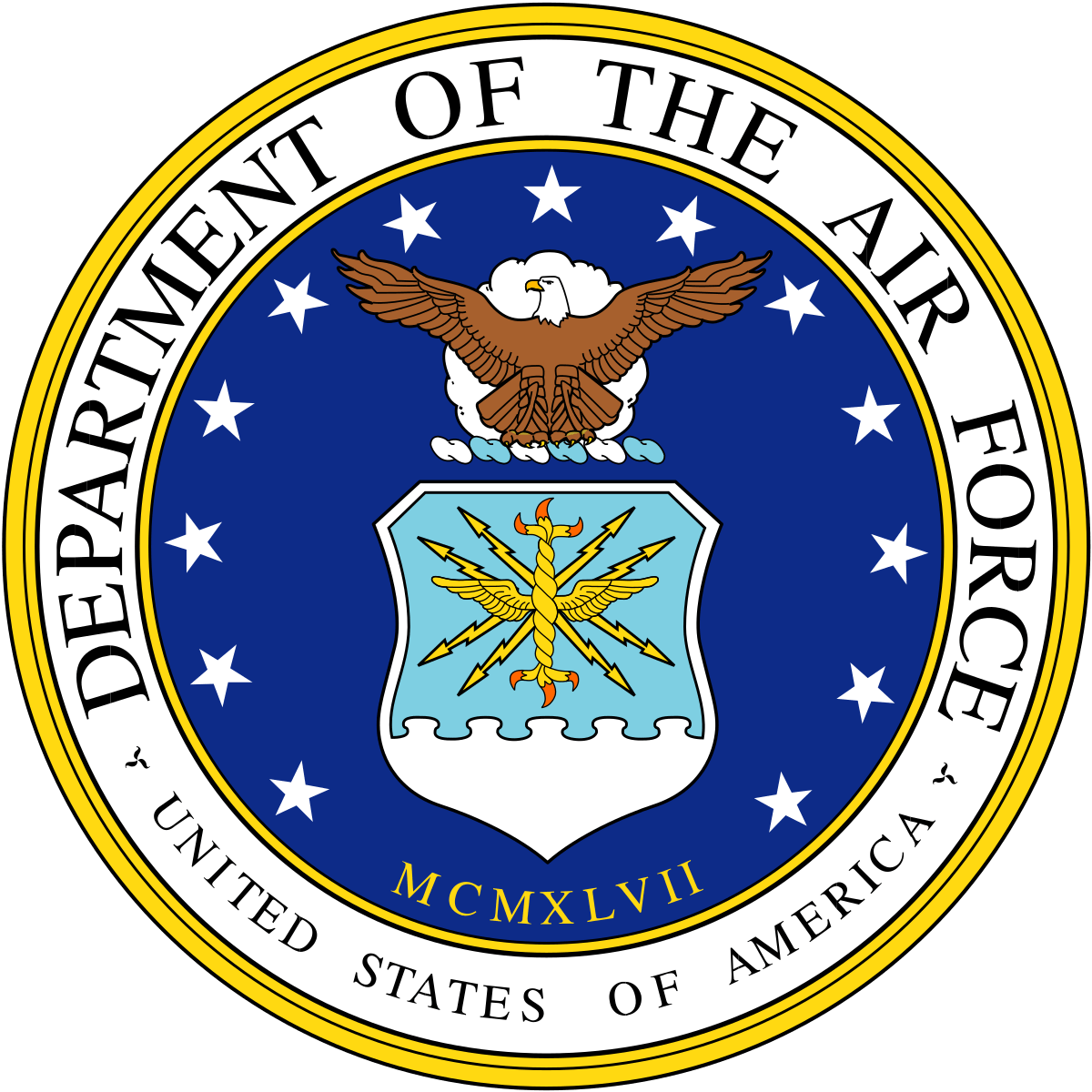 The Department of Air Force Logo - United States Department of the Air Force