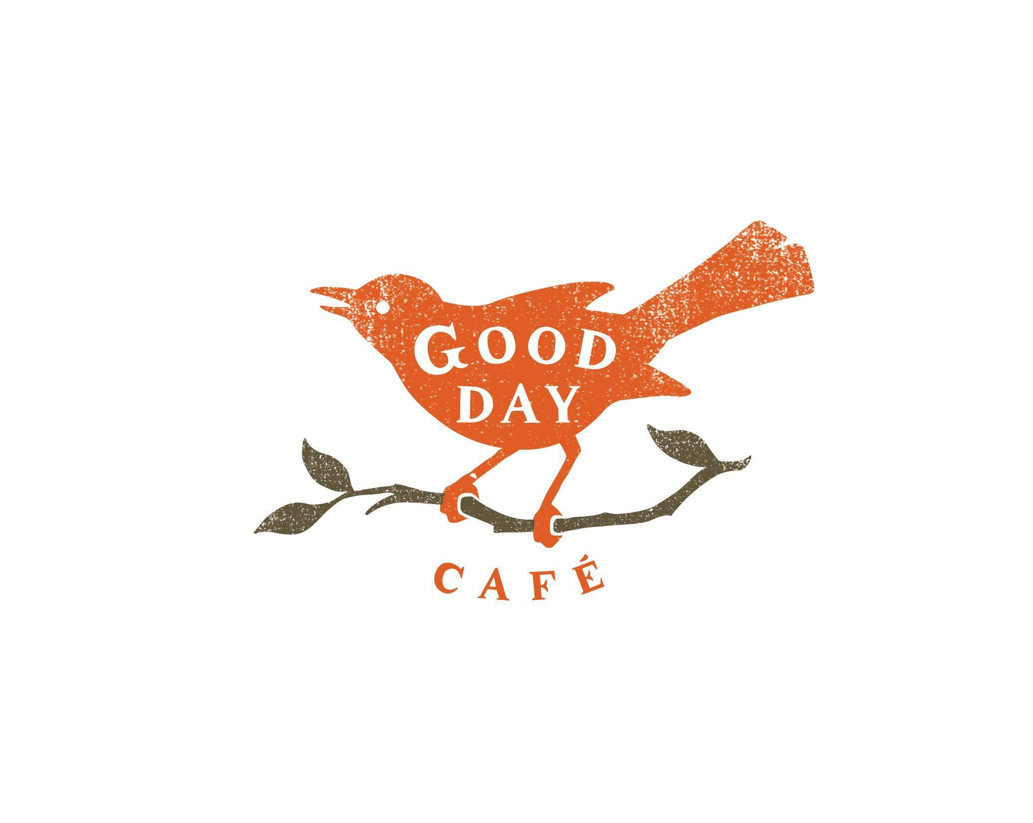 Cute Cafe Logo - This stamped logo just killed me, it's too cute!. Graphically Typed
