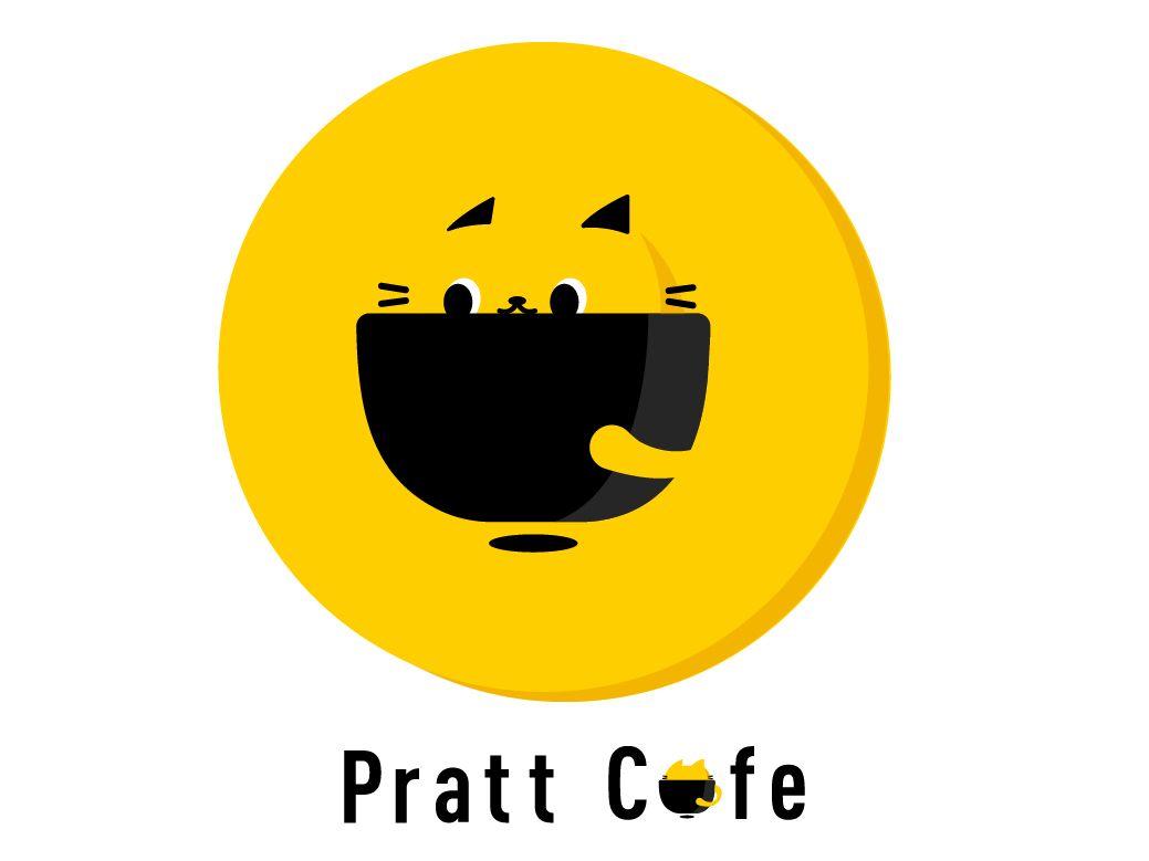 Cute Cafe Logo - Pratt Cafe Logo, formal one by Yiren Xu | Dribbble | Dribbble