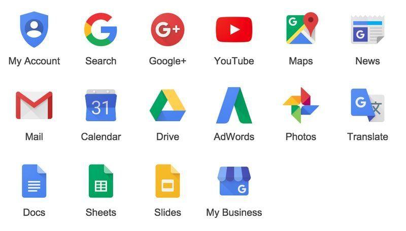 All Google Apps Logo - Google has updated their logo - AfterDawn
