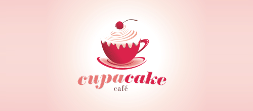 Cute Cafe Logo - Lovely Pink Colored Logo Designs