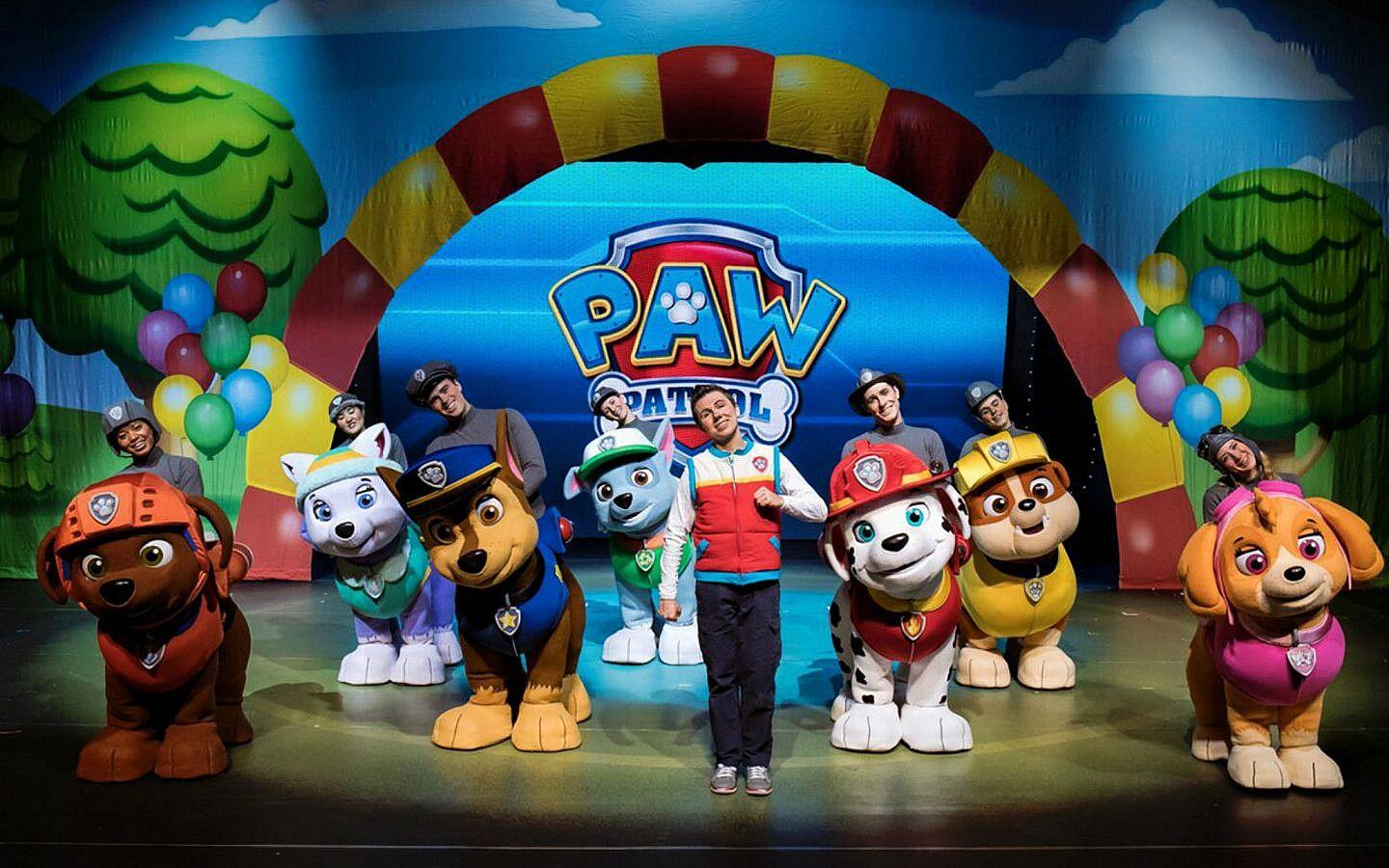 Du Paw Logo - du Live! Presents PAW PATROL LIVE! Powered
