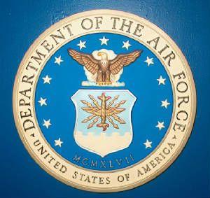 Dept of the Air Force Logo - TSgt Mackey's USAF Air Police/Security Police/Collection