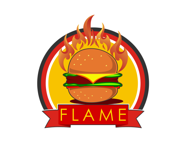 Fast Food and Drink Logo - 73+ Cool Burger Logo Design Inspiration 2016/17