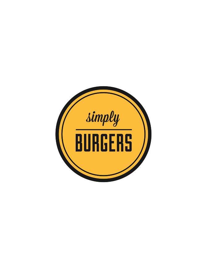 Hamburger Restaurant Logo - Simply Burgers - DesignDan