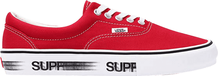 Vans Supreme Red Logo - Supreme x Era Pro 'Motion Logo Red' - Vans - VN000VFBJ66 | GOAT