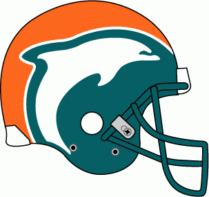 Dolphins Helmet Logo - Miami Dolphins Unused Logo - National Football League (NFL) - Chris ...