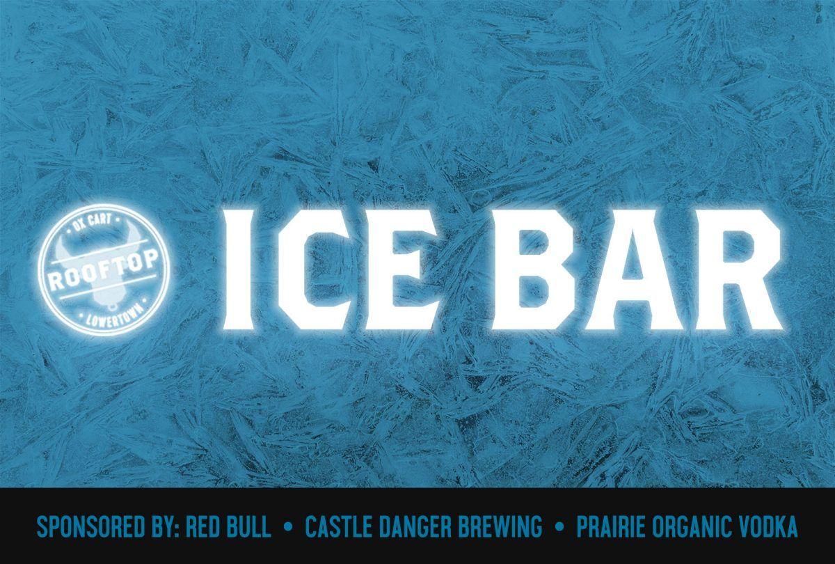 Red Open Bar Logo - Ox Cart Rooftop's Ice Bar Now Open! - Madison Restaurant Group