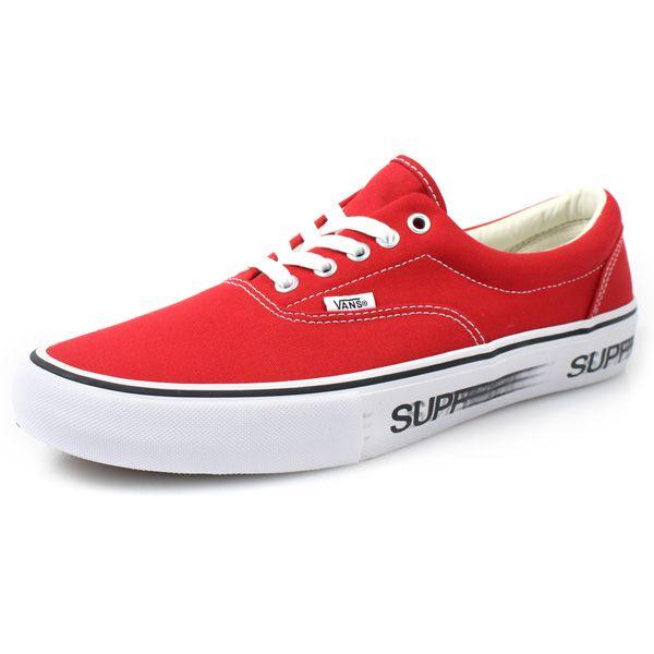 Vans Supreme Red Logo - stay246: SUPREME (shupurimu) x VANS 16SS Motion Logo Era Pro era Pro