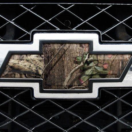 Camo Chevy Logo - Camo Chevy Bowtie, Ford, Jeep, Ram Emblem Mossy Oak Graphics. Mossy