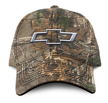 Camo Chevy Logo - Buck Wear Chevy Bowtie Camo Hat, Camouflage, One Size