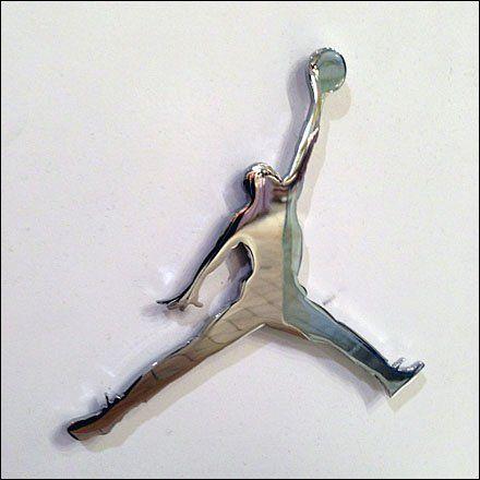 3D Jordan Logo - Air Jordan Logo as Display Bling – Fixtures Close Up