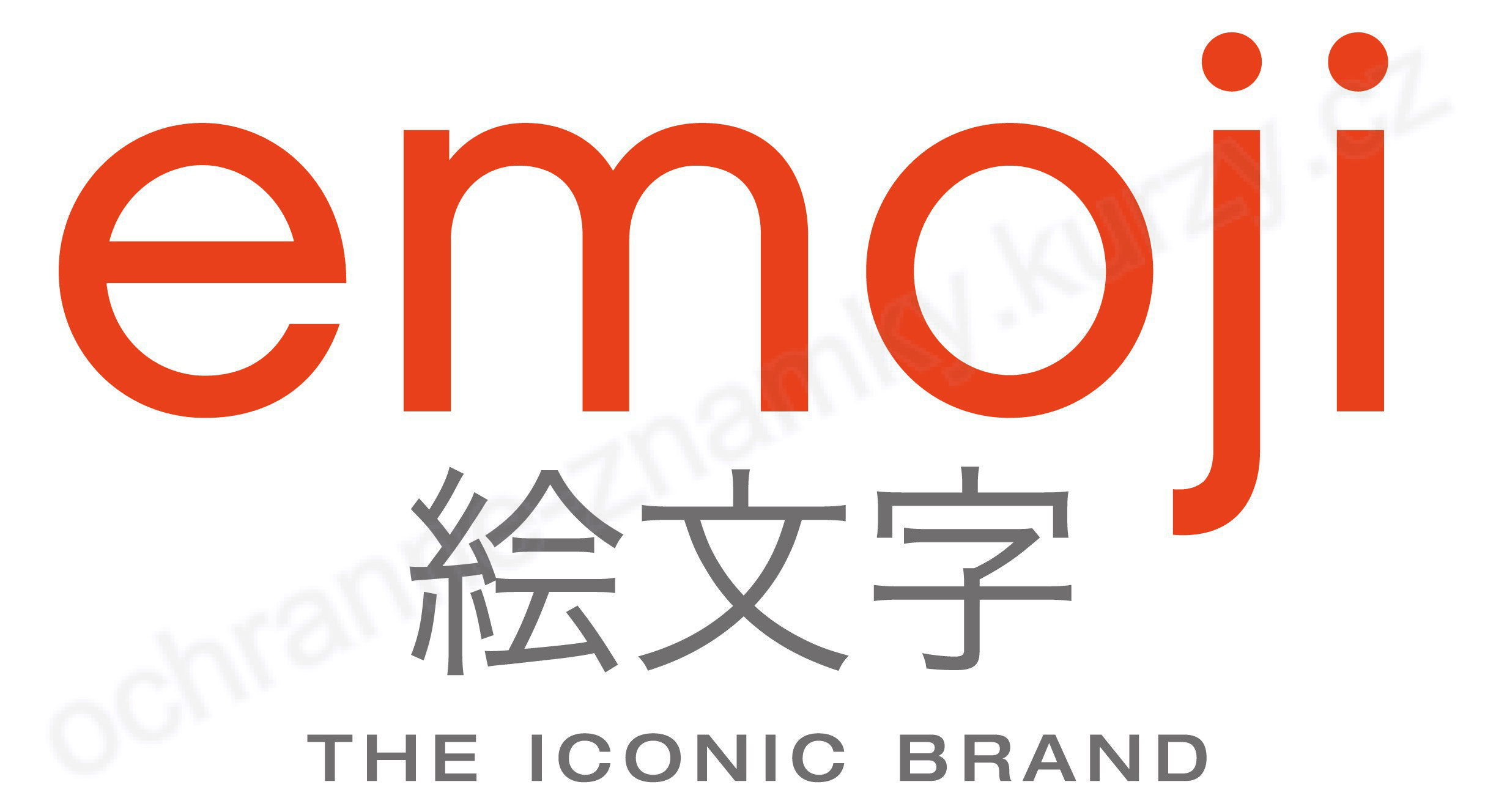 Emoji Company Logo - emoji THE ICONIC BRAND - ochranná známka, majitel emoji company GmbH