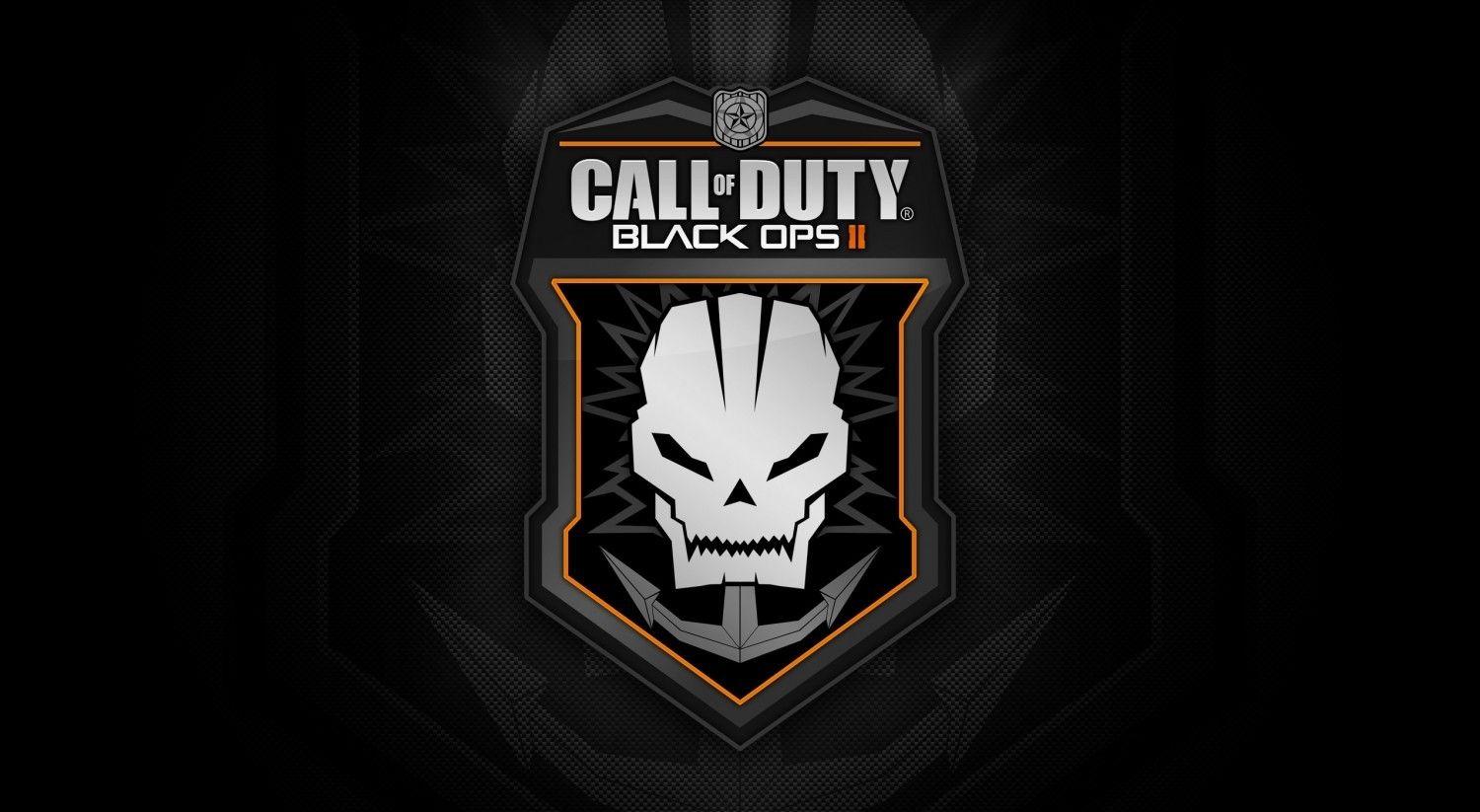 Cod Logo - Download 1500x823 Call Of Duty: Black Ops 2, Logo, Skull, Cod ...