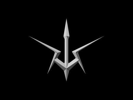Cool Silver Logo - Black Knight Logo & Anime Background Wallpaper on Desktop