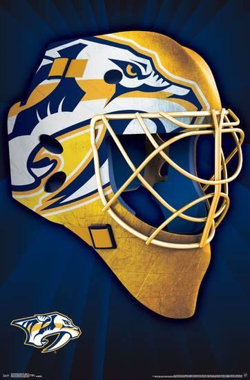 Nashville Predators Logo - NHL: Nashville Predators- Logo Mask 16 Prints at AllPosters.com