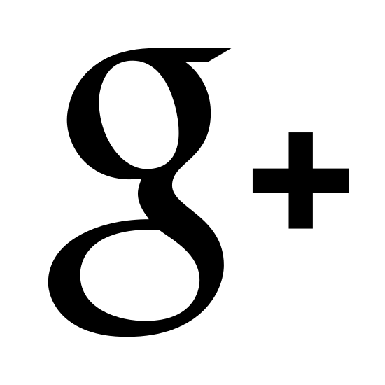 Black Google Logo - Black Google Plus Logo Icon - Icons by Canva
