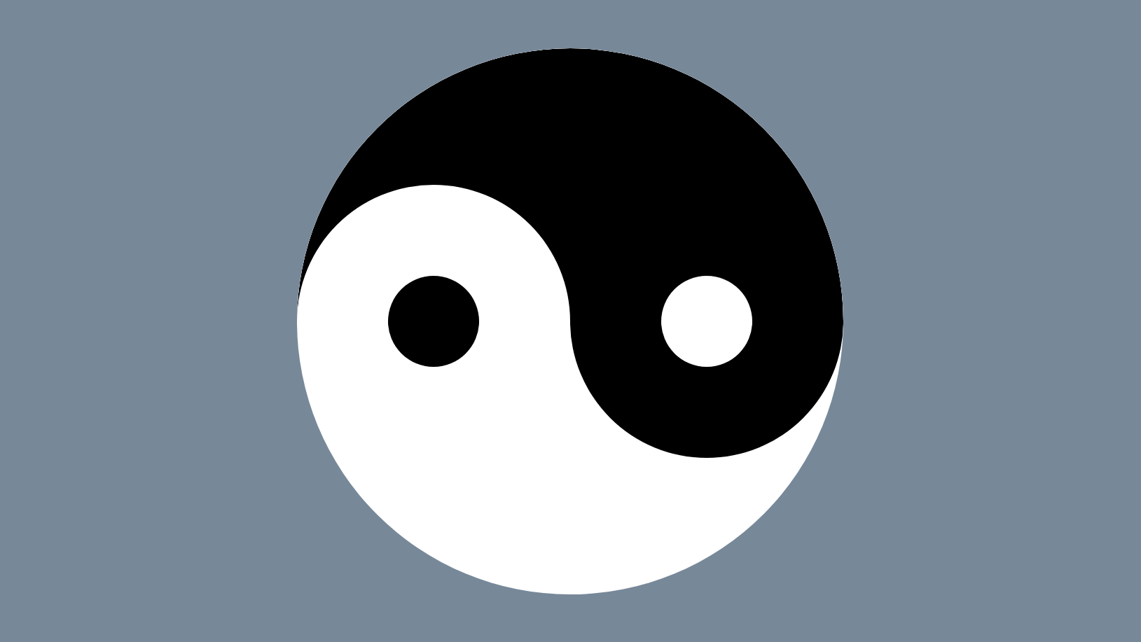 Yin Yang Black and White Box Logo - Creating Yin and Yang Loaders On the Web | CSS-Tricks