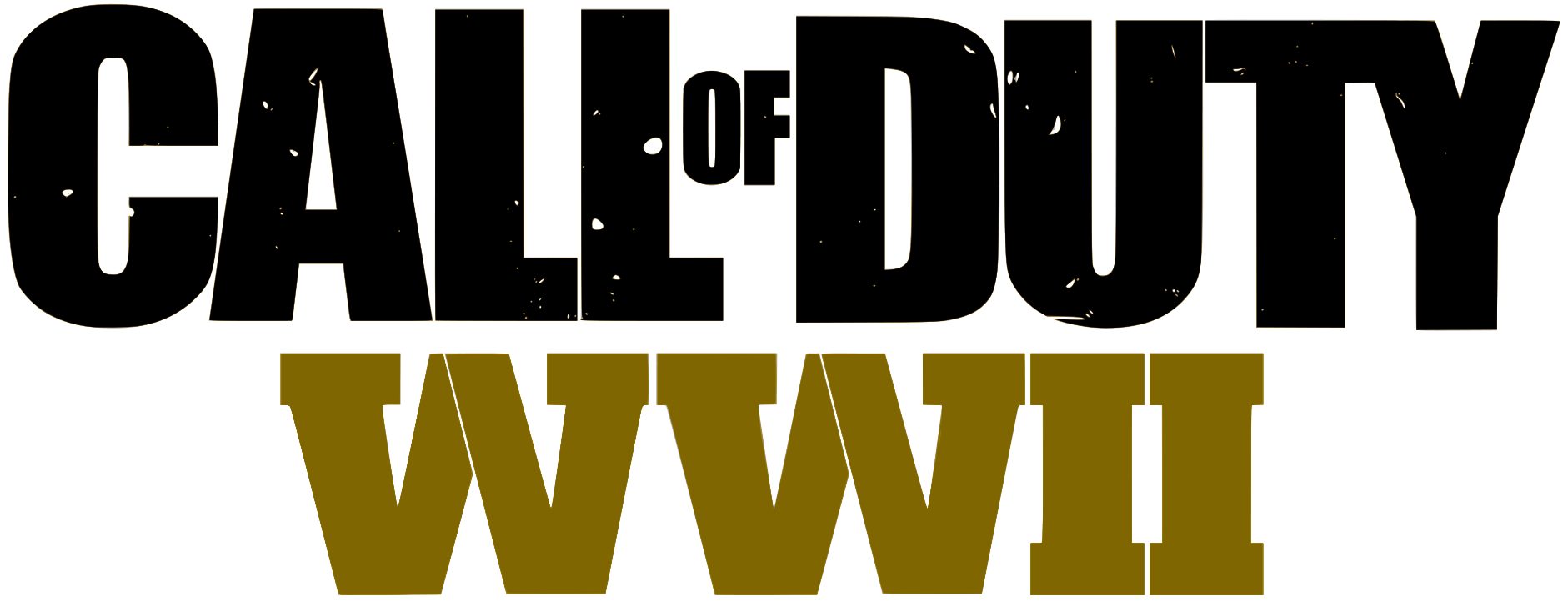 Cod Logo - Logo Call of Duty WWII zweifarbig.svg