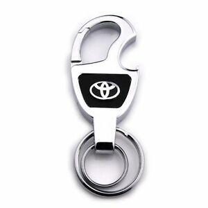 Cool Silver Logo - Cool Metal Car Logo Keyring Bottle Opener Key Chains Silver Holder
