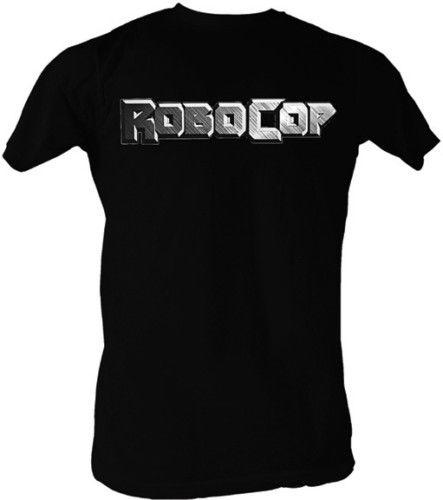 Cool Silver Logo - Robocop Movie Silver Logo Licensed Adult T Shirt Cool Casual Pride T ...