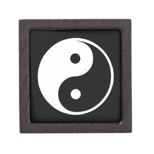 Yin Yang Black and White Box Logo - Black And White Yin Yang Crafts & Party Supplies | Zazzle.com.au