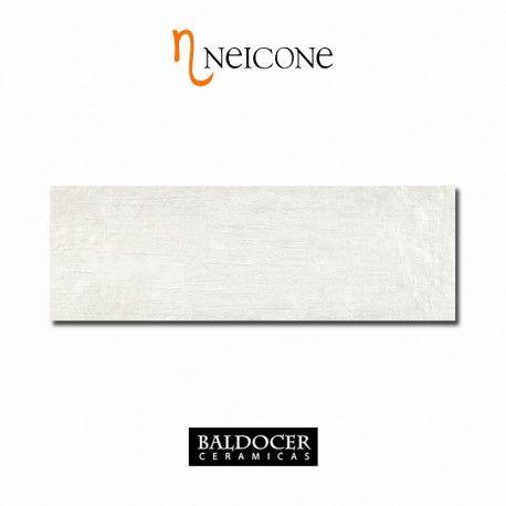 Code Silver Logo - Rectified white body wall tile CODE SILVER by BALDOCER