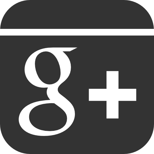 Black Google Plus Logo - Intechgrate