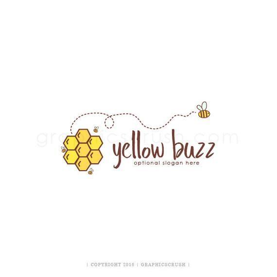 Cute Photography Logo - Bee Logo Design Bee Photography Logo Bee Hive Logo Cute Bee Logo