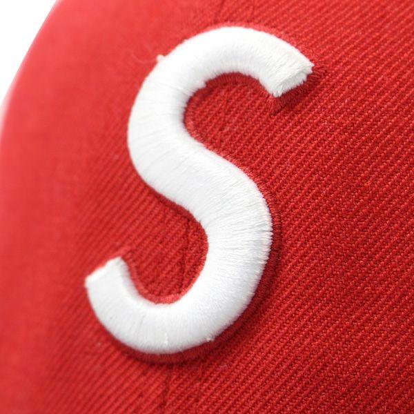 Red White S Logo - stay246: SUPREME (shupurimu) S logo NEW ERA CAP new era Cap red