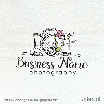Cute Photography Logo - 1244 .19 camera design, doodle cute camera logo design