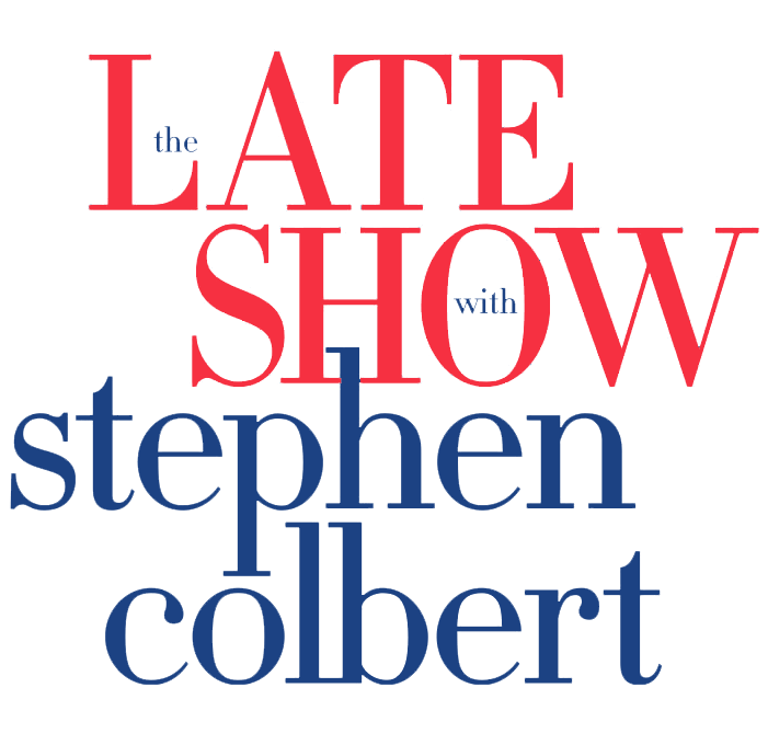 Stephen Colbert Report Logo - The Late Show with Stephen Colbert